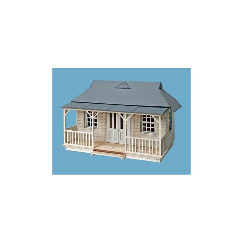 PECO/MODELSCENE CRICKET PAVILION (LASER CUT KIT)