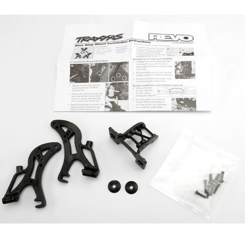 TRAXXAS REAR WING MOUNT SET