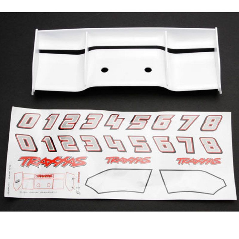 TRAXXAS  REVO WING WHITE