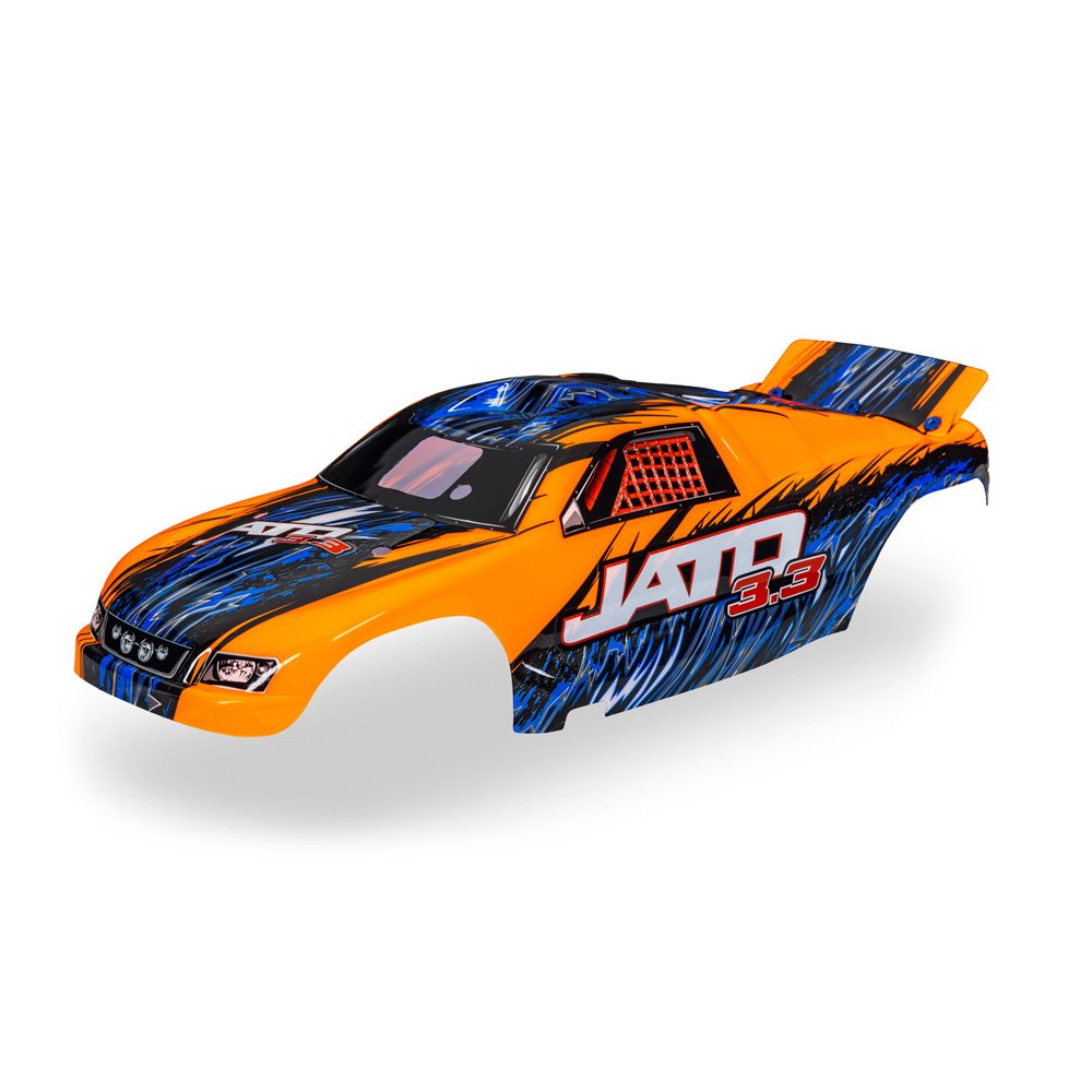 TRAXXAS BODY, JATO ORANGE