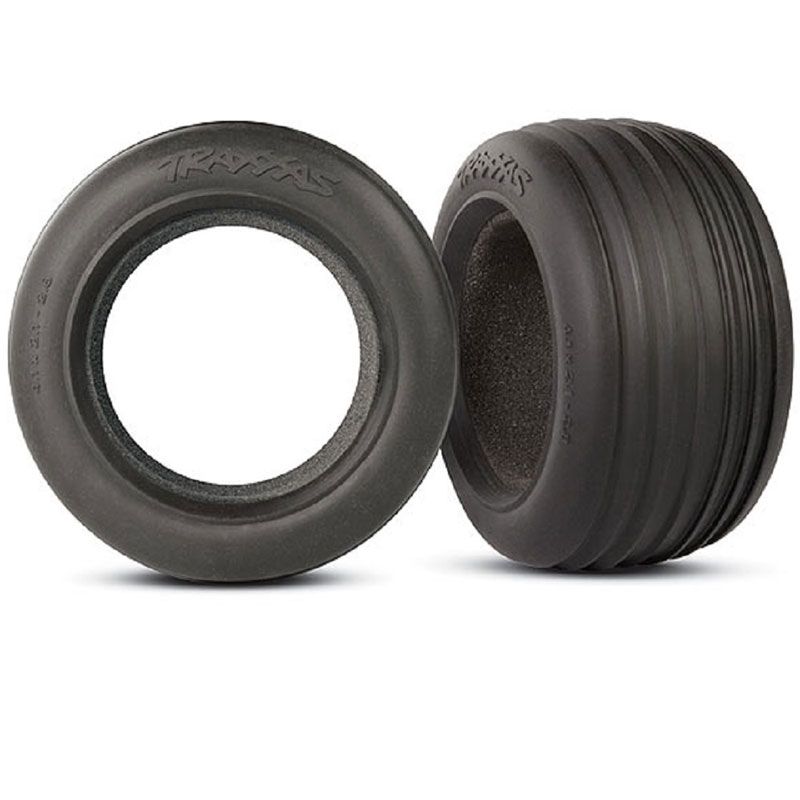 TRAXXAS  TYRES RIBBED 2.8