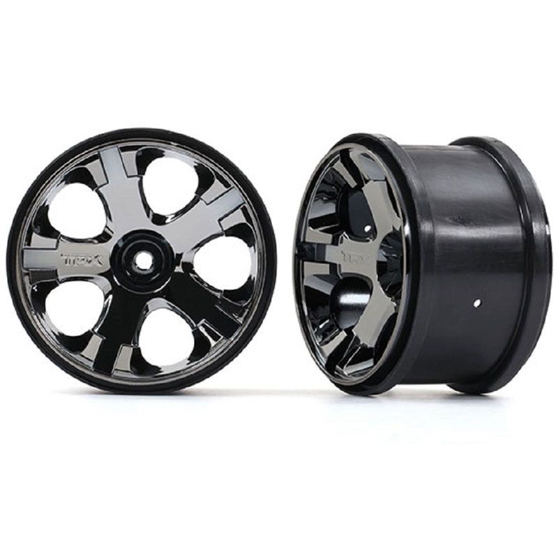 TRAXXAS WHEELS ALL STAR 2.8 BLACK