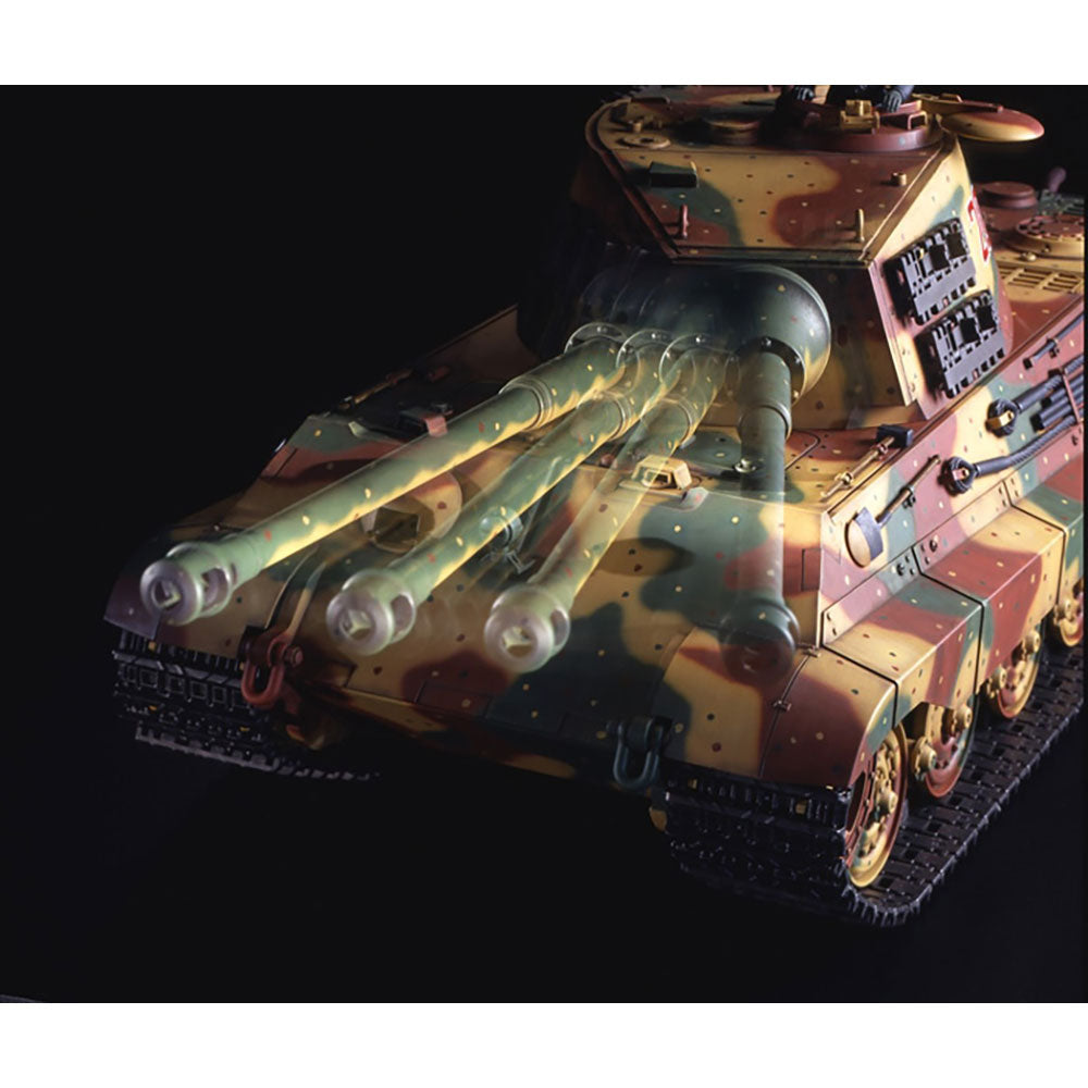 TAMIYA RC 1/16 KING TIGER HEAVY TANK WITH FULL OPTION KIT