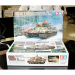TAMIYA RC 1/16 KING TIGER HEAVY TANK WITH FULL OPTION KIT