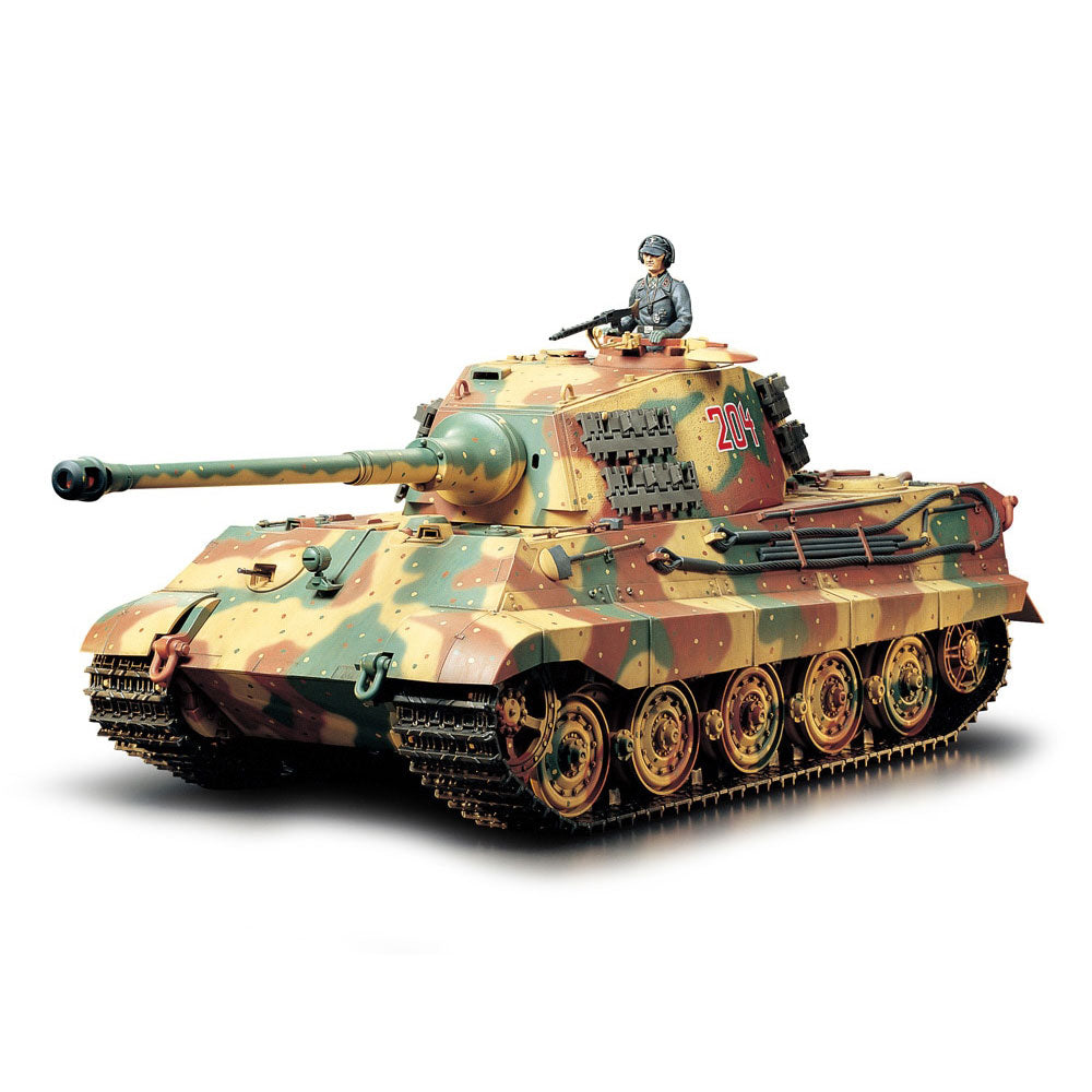 TAMIYA RC 1/16 KING TIGER HEAVY TANK WITH FULL OPTION KIT