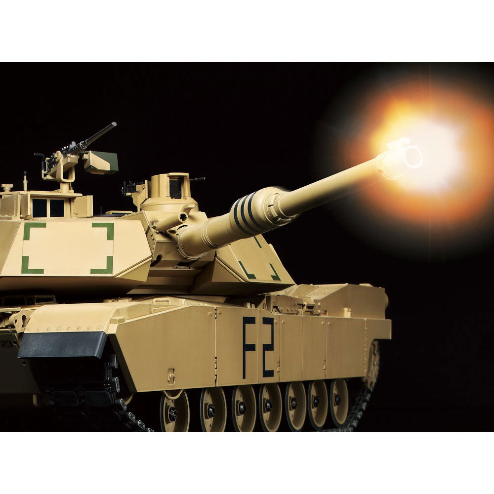 TAMIYA RC 1/16 US MAIN BATTLE TANK M1A2 ABRAMS WITH FULL OPTION KIT