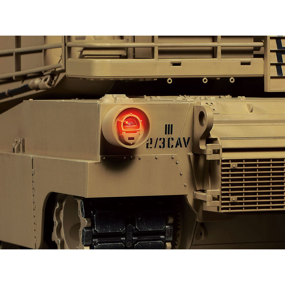 TAMIYA RC 1/16 US MAIN BATTLE TANK M1A2 ABRAMS WITH FULL OPTION KIT