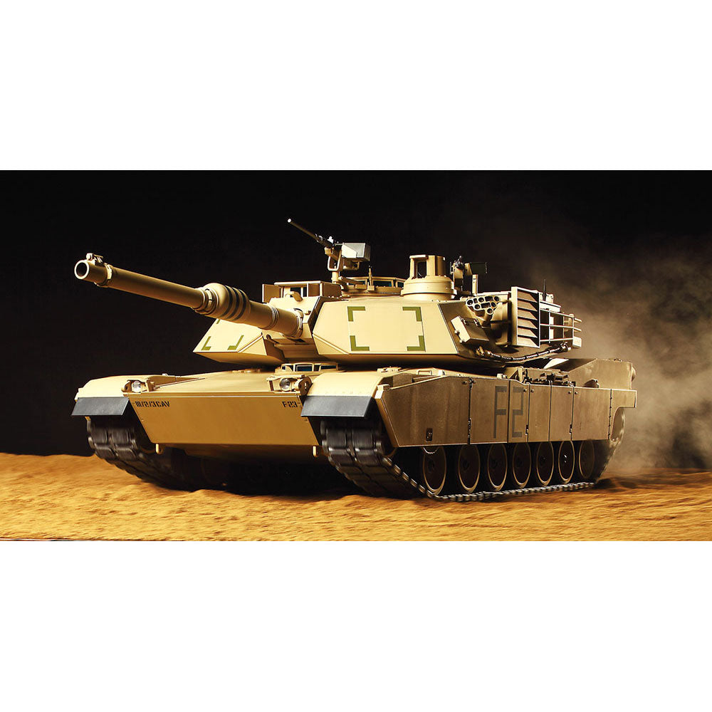 TAMIYA RC 1/16 US MAIN BATTLE TANK M1A2 ABRAMS WITH FULL OPTION KIT