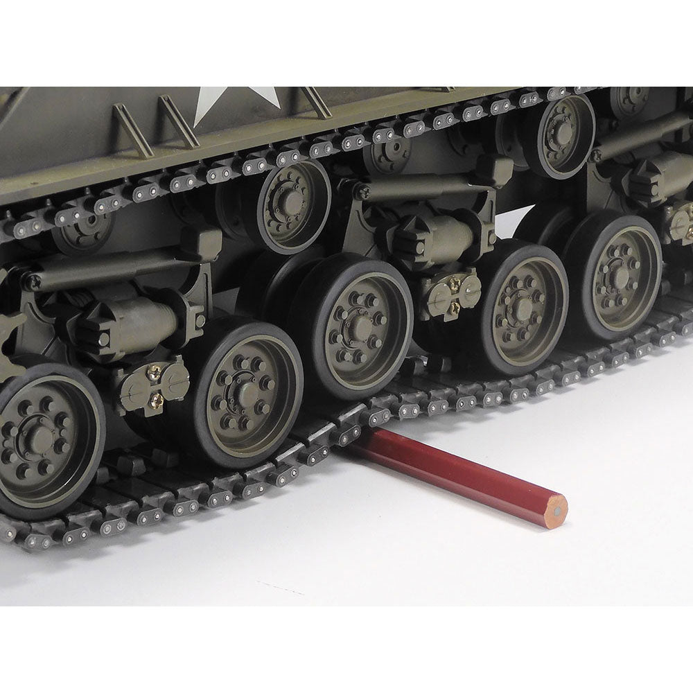 TAMIYA RC 1/16 M4 SHERMAN 105MM HOWITZER - MECHANICAL STEERING SYSTEM