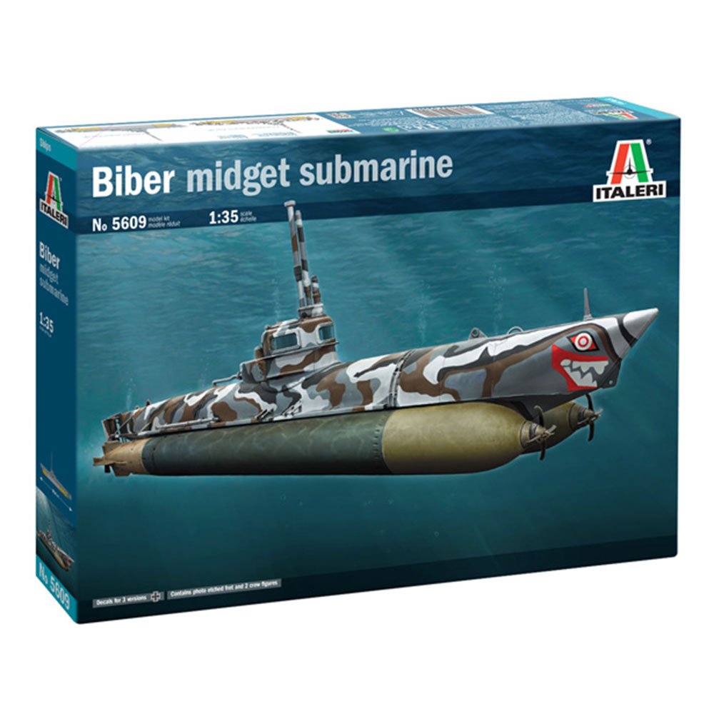 ITALERI 1/35 U-BOOT “BIBER” MIDGET SUBMARINE