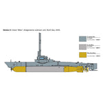 ITALERI 1/35 U-BOOT “BIBER” MIDGET SUBMARINE