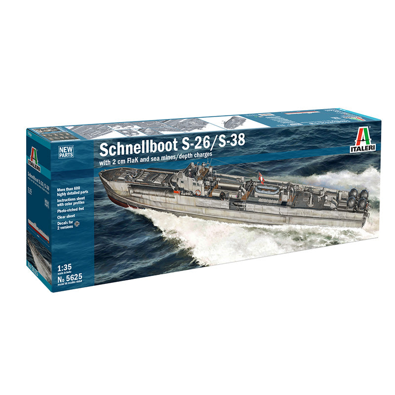 ITALERI 1/35 SCHNELLBOOT S-26/S-38
