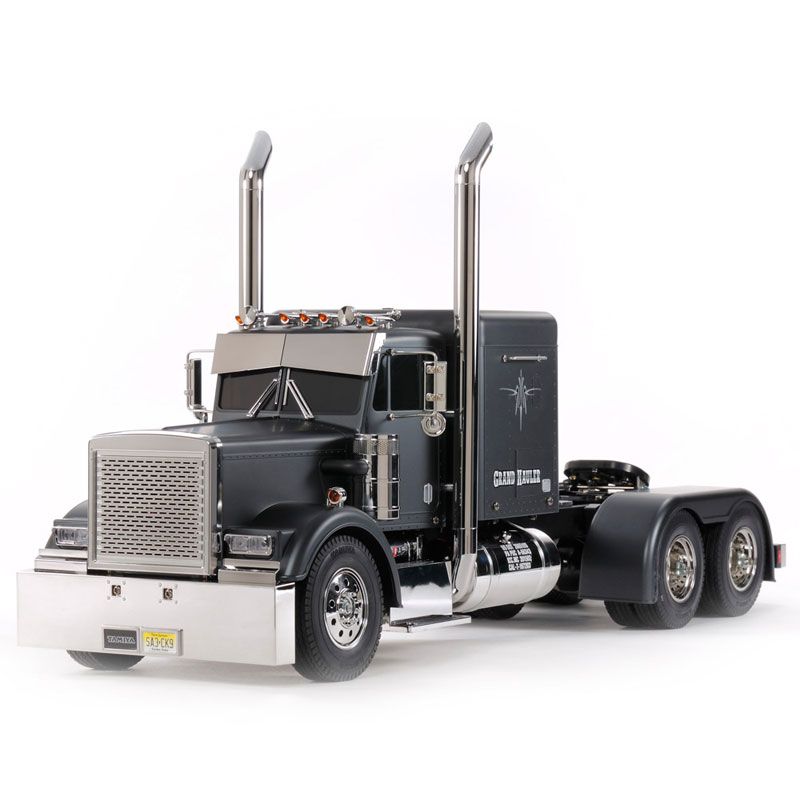 TAMIYA RC 1/14 GRAND HAULER - MATTE BLACK EDITION