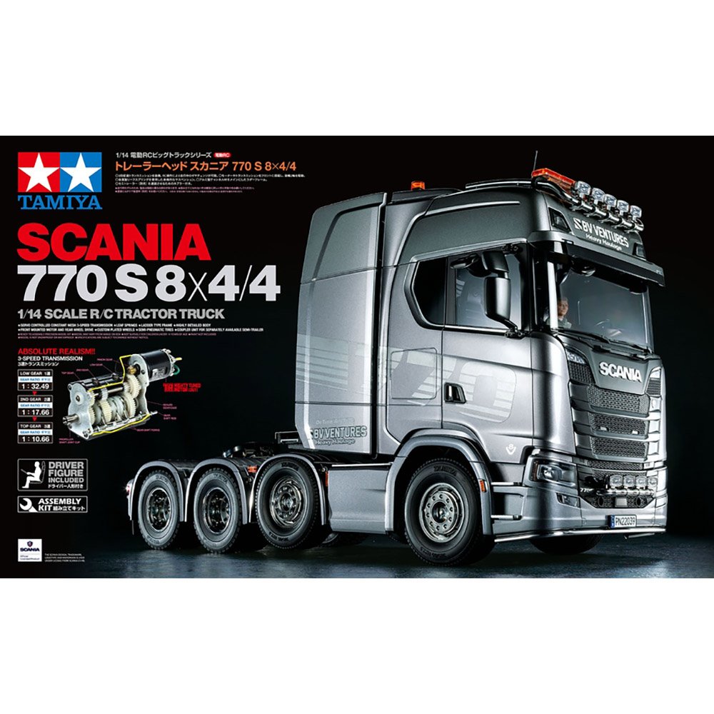 TAMIYA RC 1/14 SCANIA 770 S 8X4/4