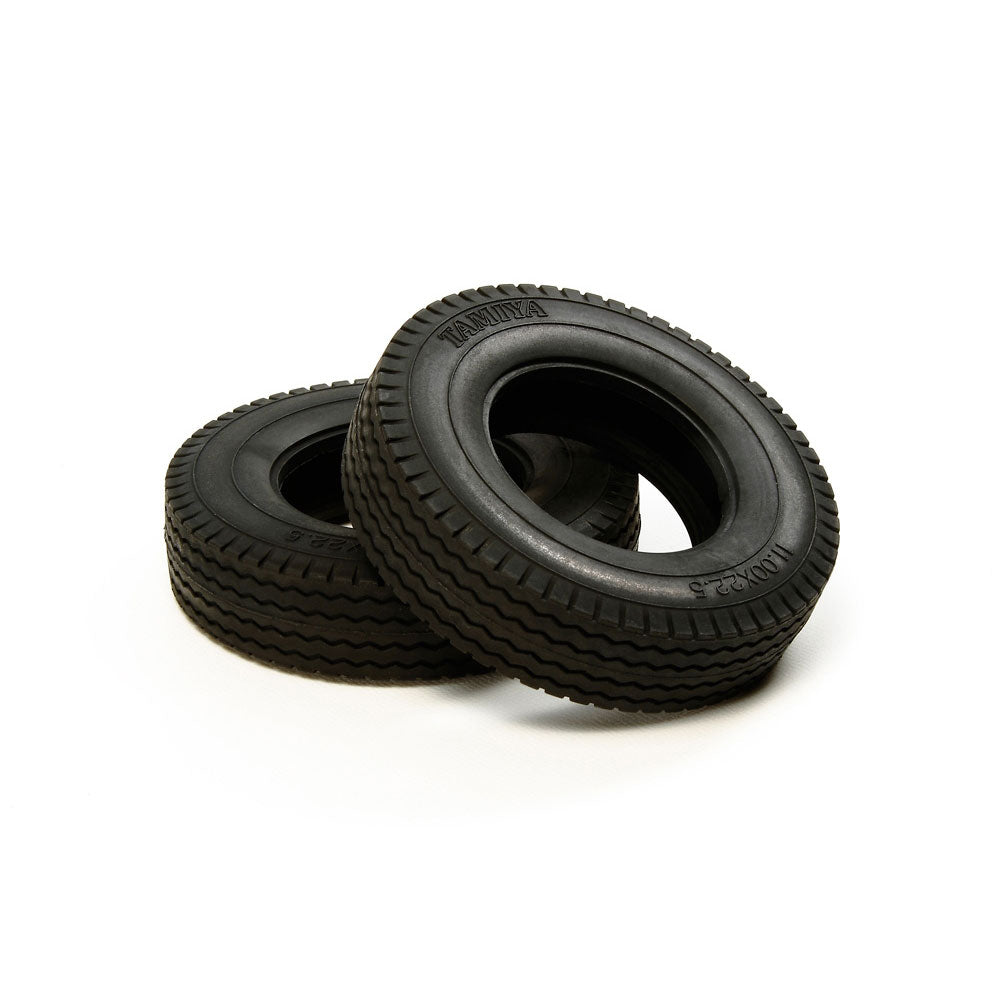 TAMIYA RC TRUCK TYRE SET (HARD/22MM)
