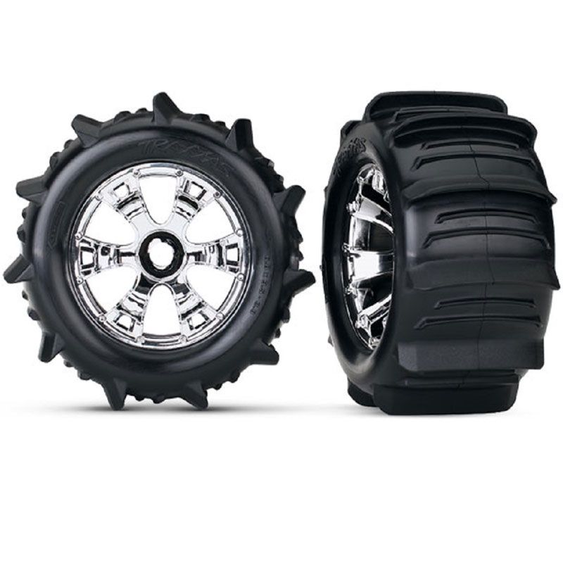 TRAXXAS T&W ASSM GEODE CHROME (2)