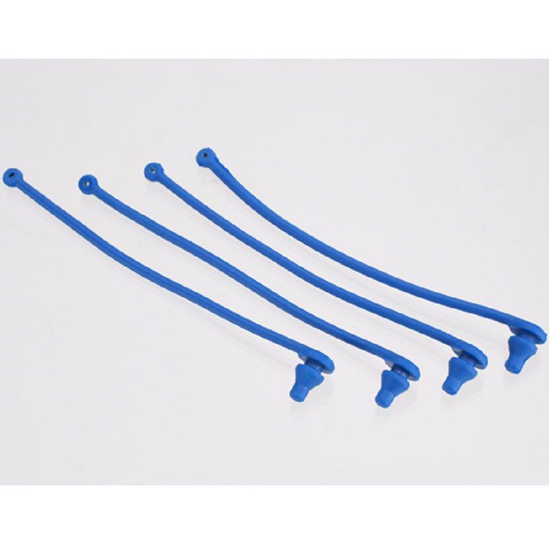 TRAXXAS BODY CLIP RETAINER BLUE (4)