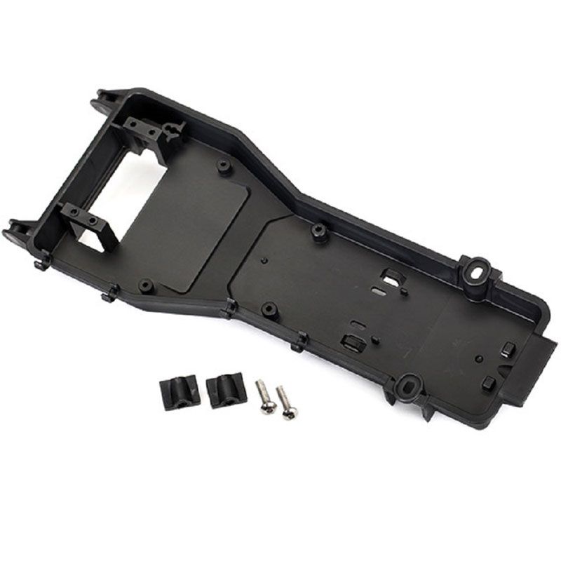 TRAXXAS RADIO TRAY/RADIO TRAY RETAINER (2)