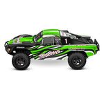 TRAXXAS SLASH 2WD HD W/USB-C - GREENX