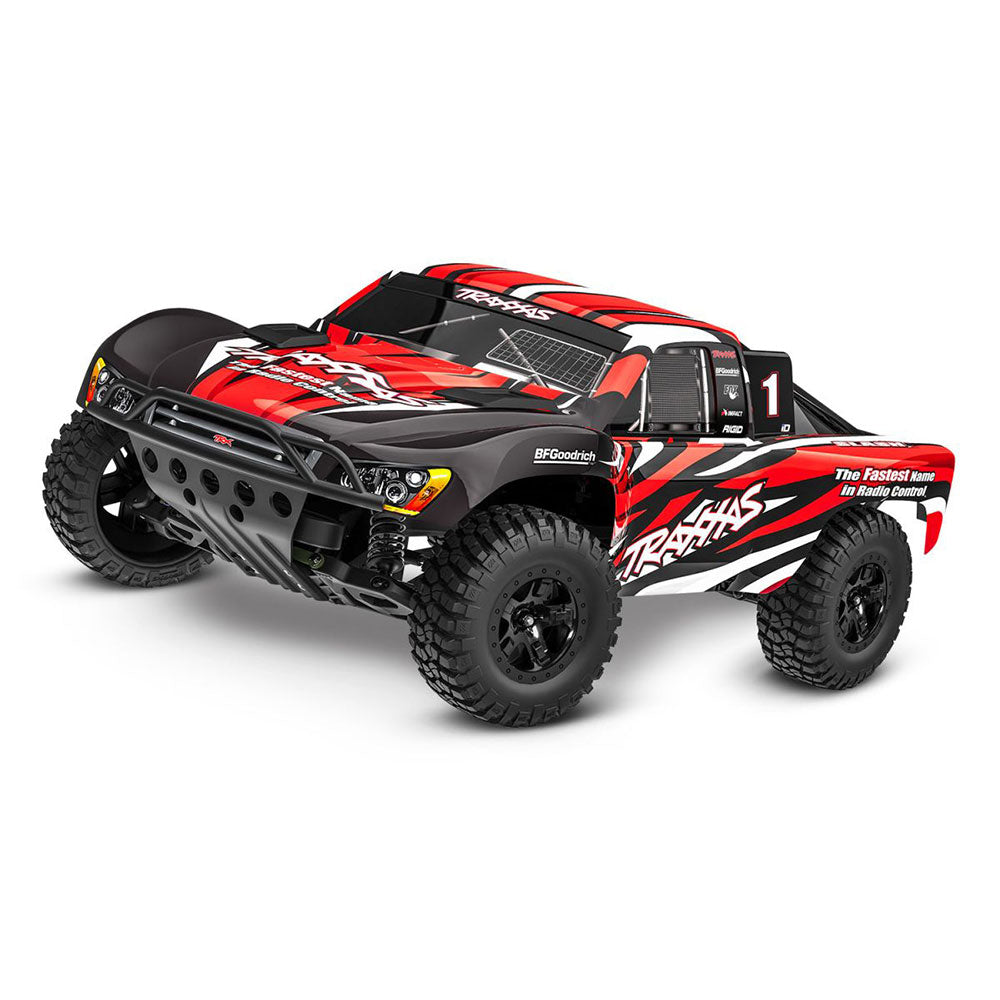 TRAXXAS SLASH 2WD HD W/USB-C - REDX