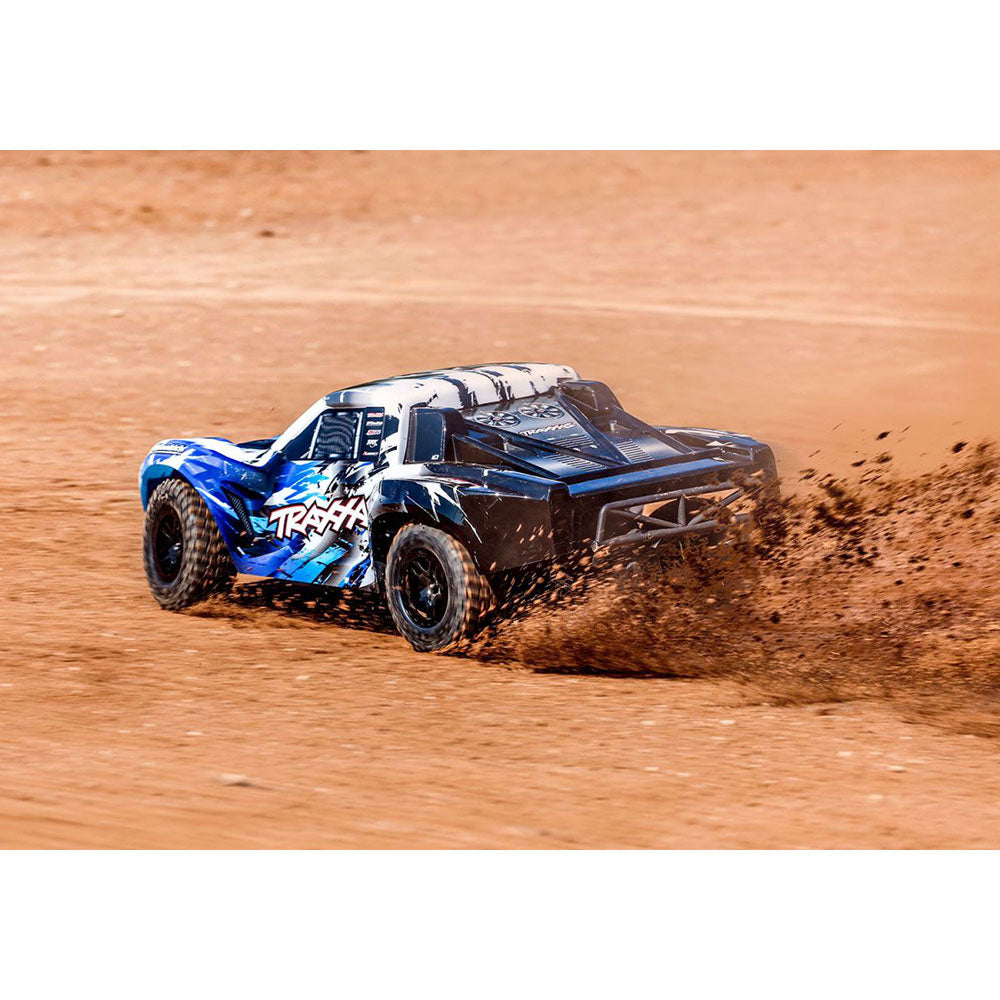 TRAXXAS SLASH 2WD BRUSHLESS - BLUE