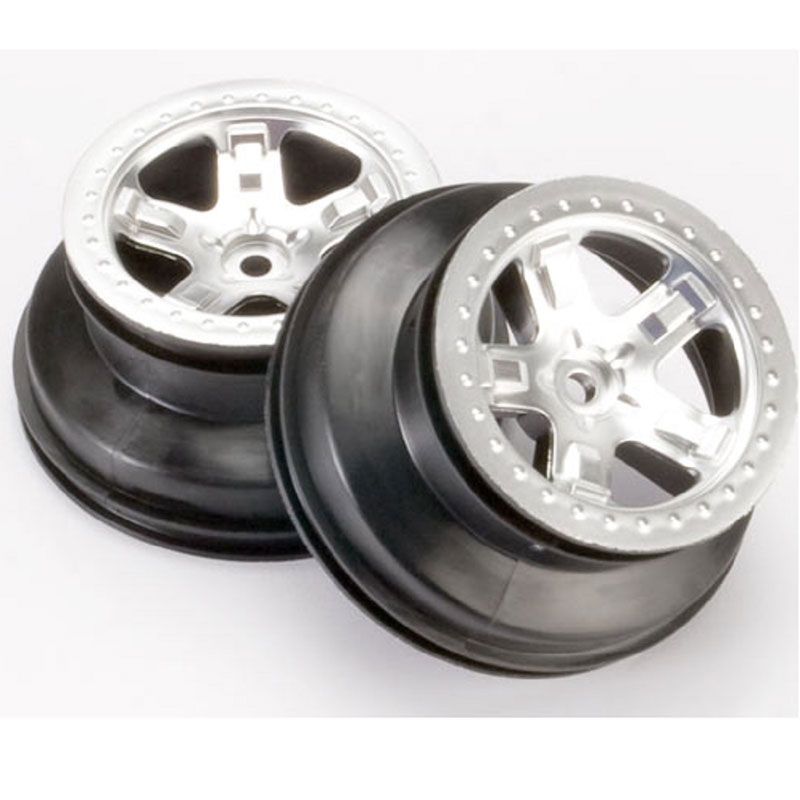 TRAXXAS  WHEELS SATIN CHROME