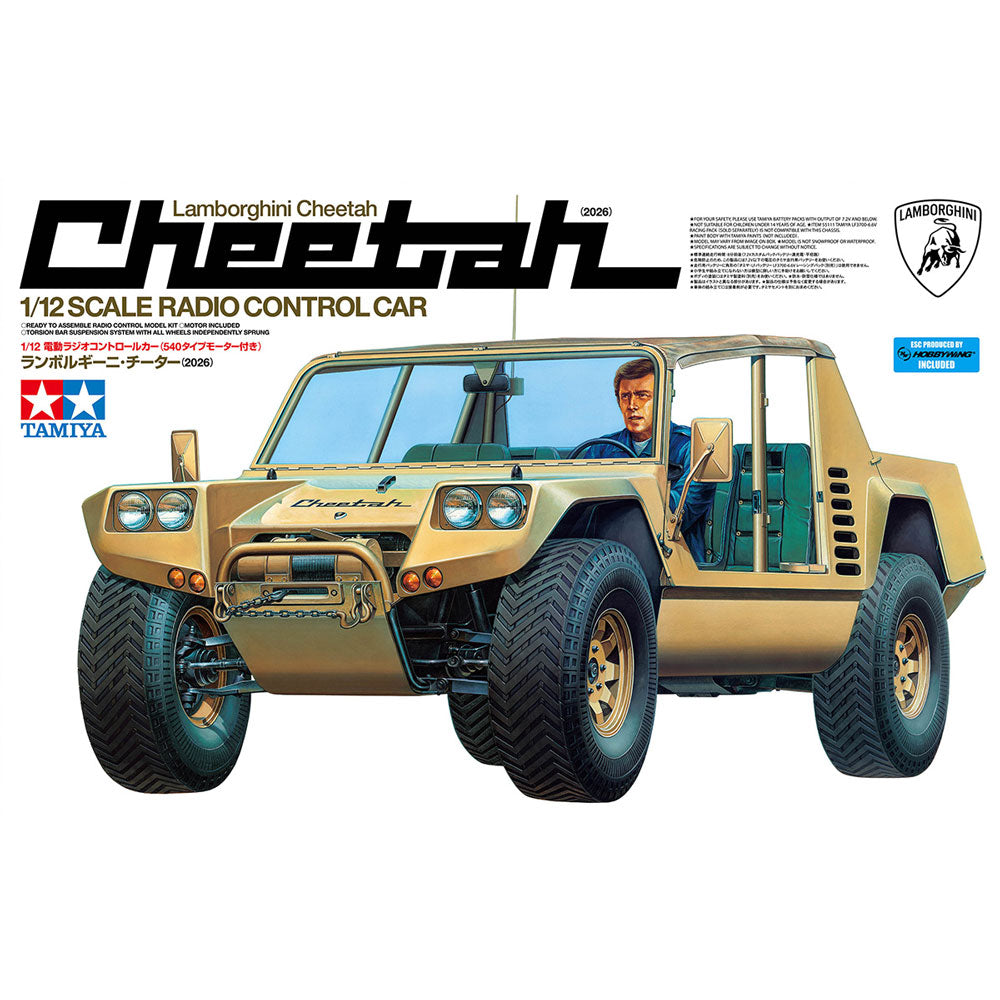 TAMIYA RC 1/12 LAMBORGHINI CHEETAH 2026