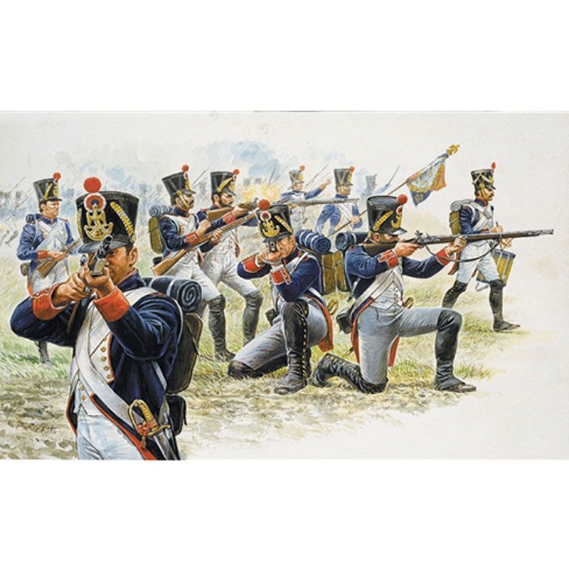 ITALERI 1/72 FRENCH LINE INFANTRY - NAPOLEONIC WARS
