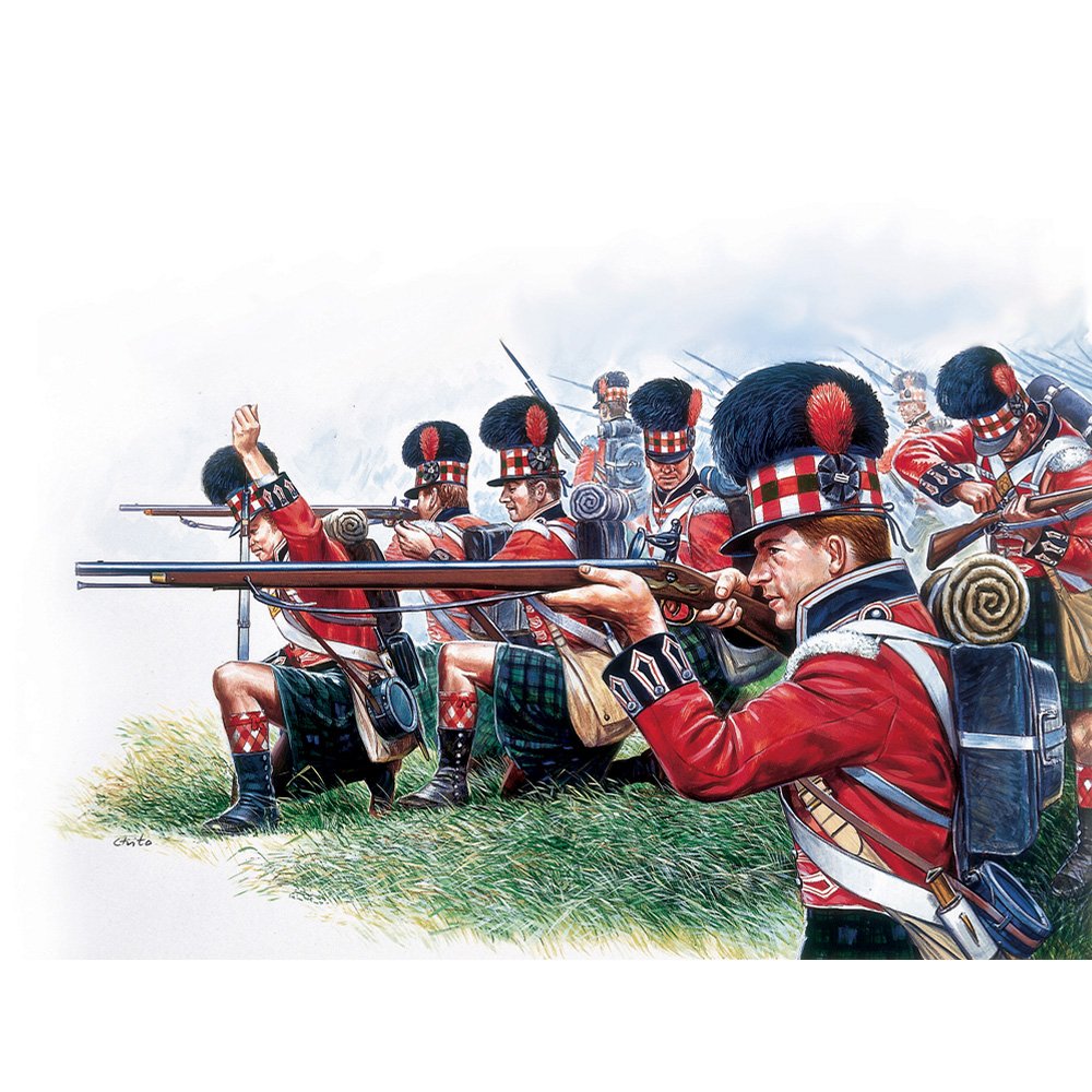 ITALERI 1/72 HIGHLANDER INFANTRY