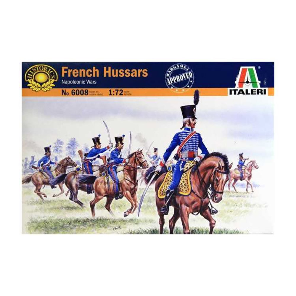 ITALERI 1/72 FRENCH HUSSARS - NAPOLEONIC WARS