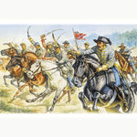 ITALERI 1/72 CONFEDERATE CAVALRY - AMERICAN CIVIL WAR