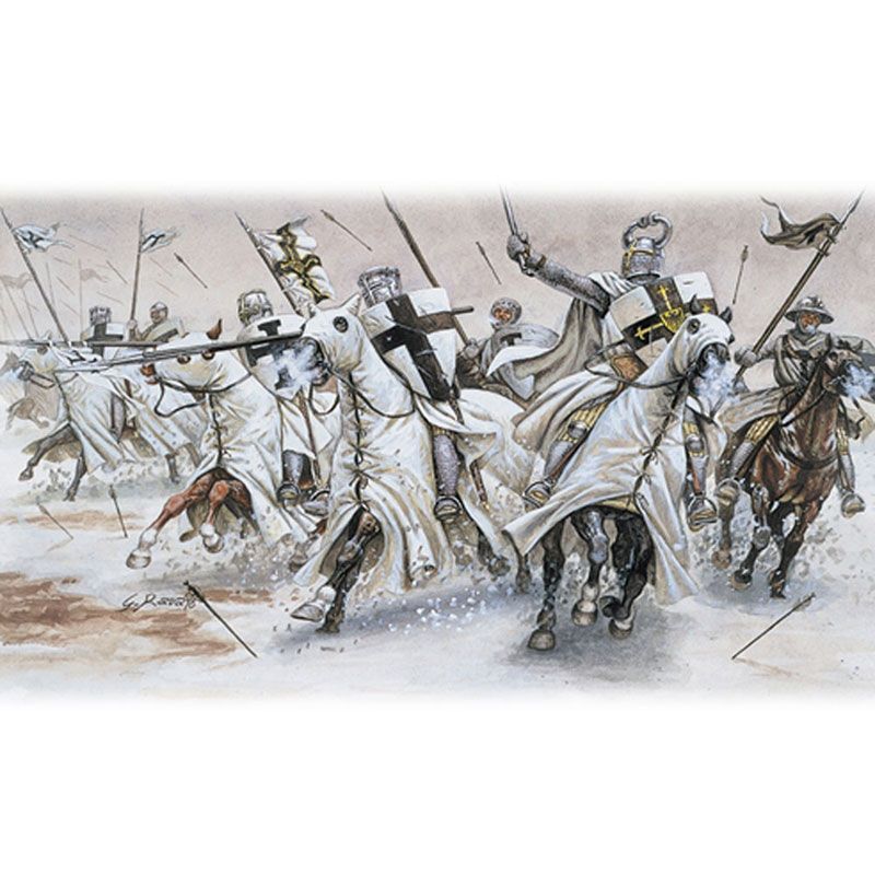 ITALERI 1/72 TEUTONIC KNIGHTS - MEDIAVAL ERA