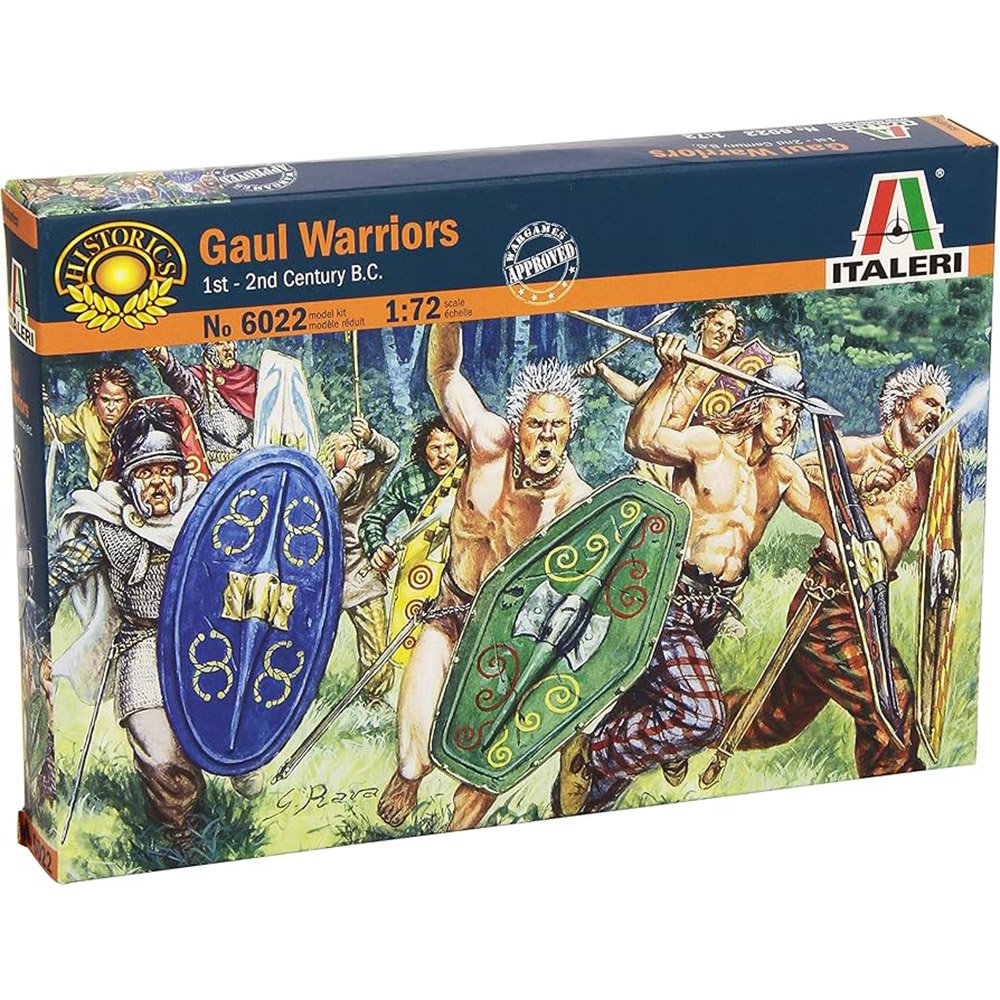 ITALERI 1/72 GAULS WARRIORS II-I CENTURY B.C.