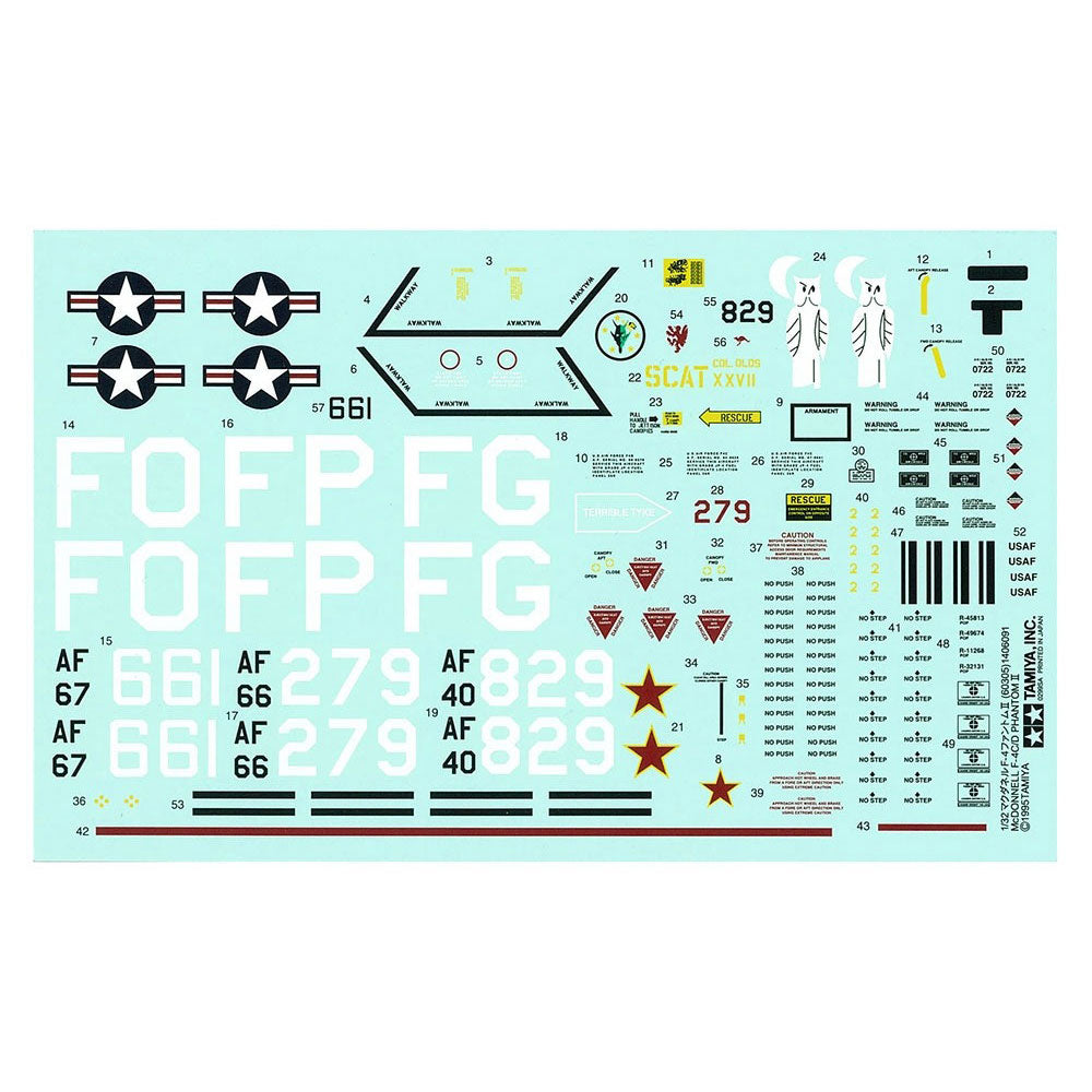 TAMIYA 1/32 MCDONNELL F-4C/D PHANTOM II