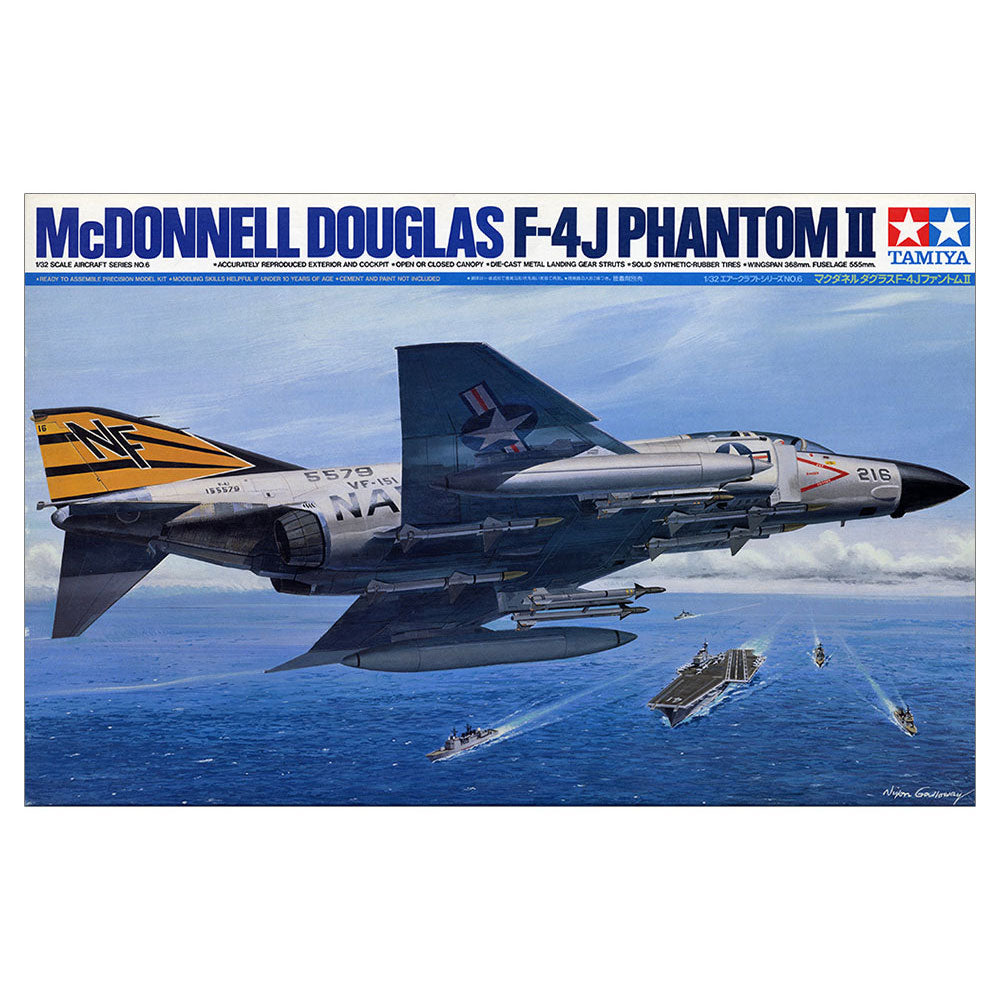 TAMIYA 1/32 MCDONNELL DOUGLAS F-4J PHANTOM II