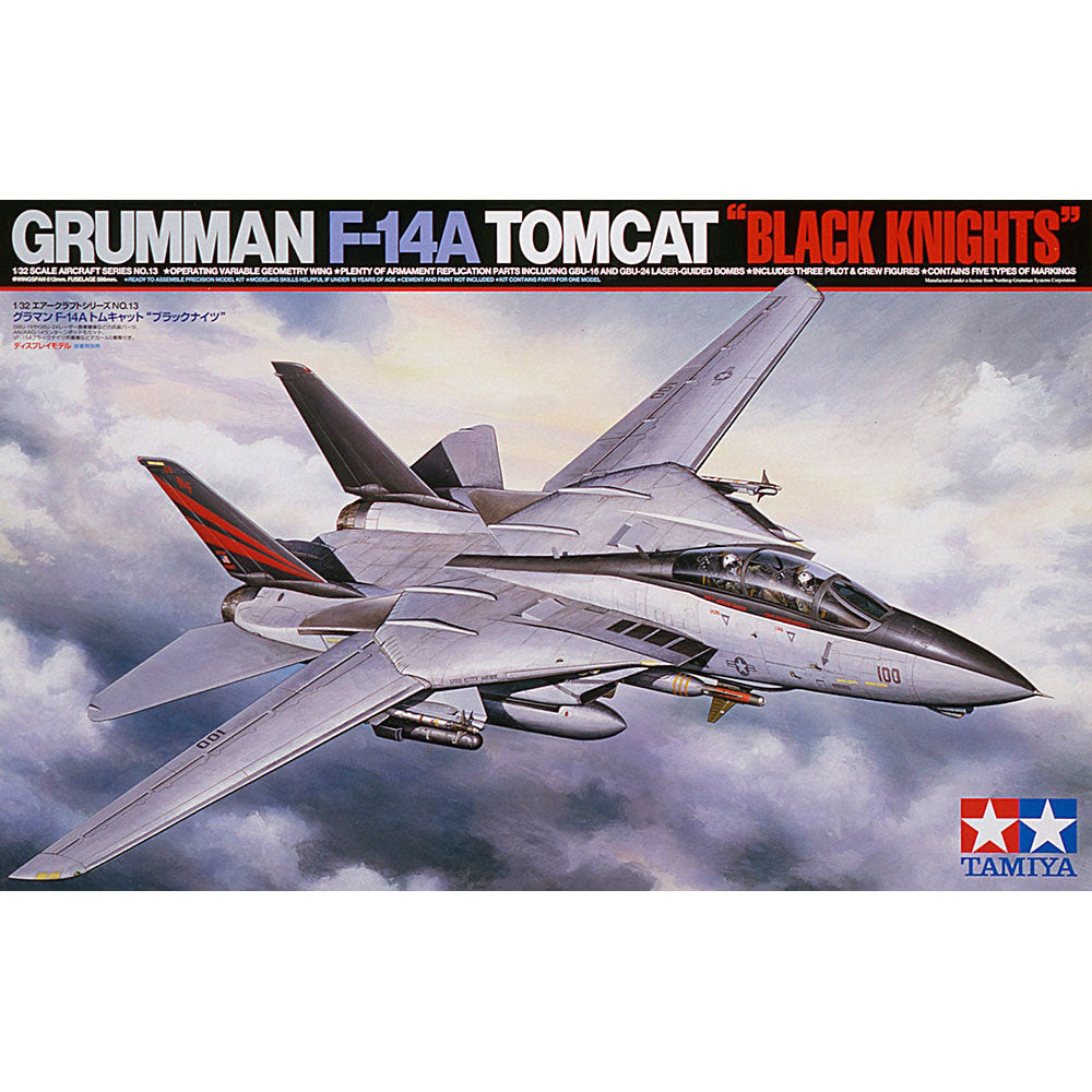 TAMIYA 1/32 GRUMMAN F-14A TOMCAT BLACK KNIGHTS