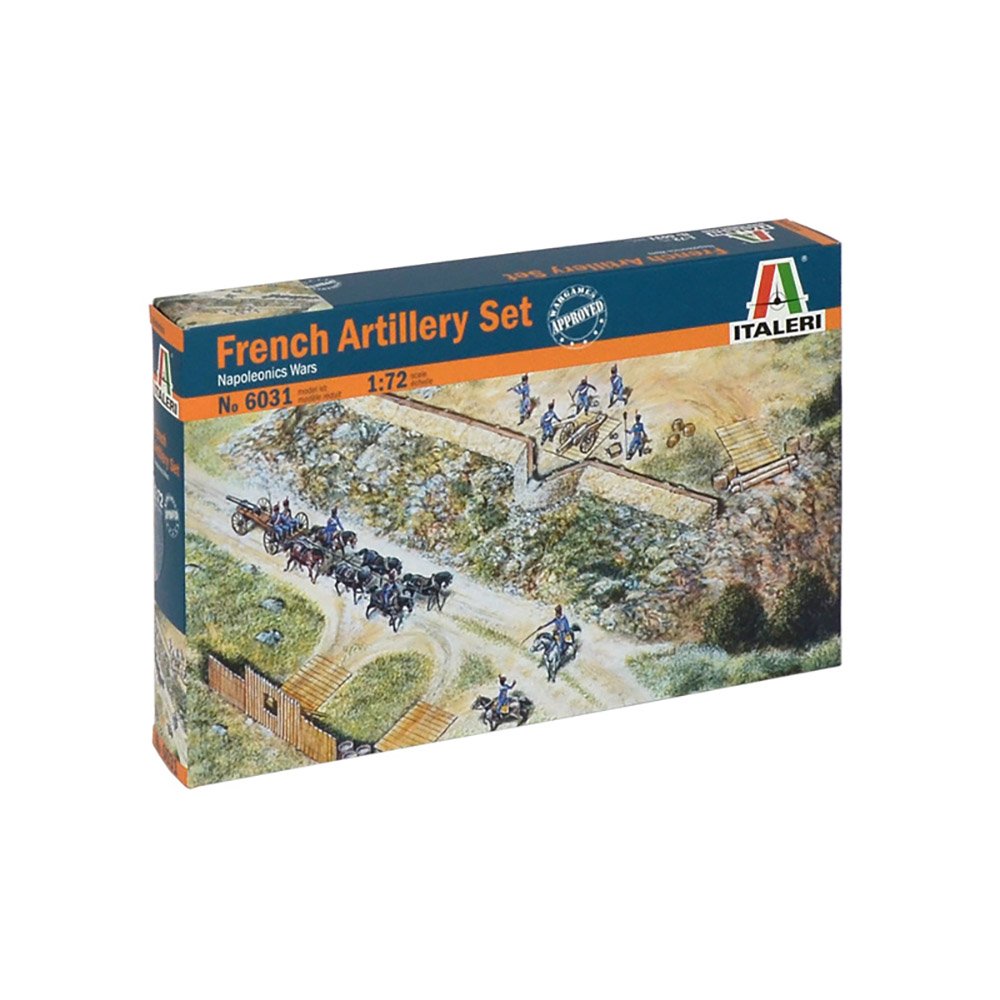 ITALERI 1/72 FRENCH ARTILLERY SET - NAPOLEONIC WARS