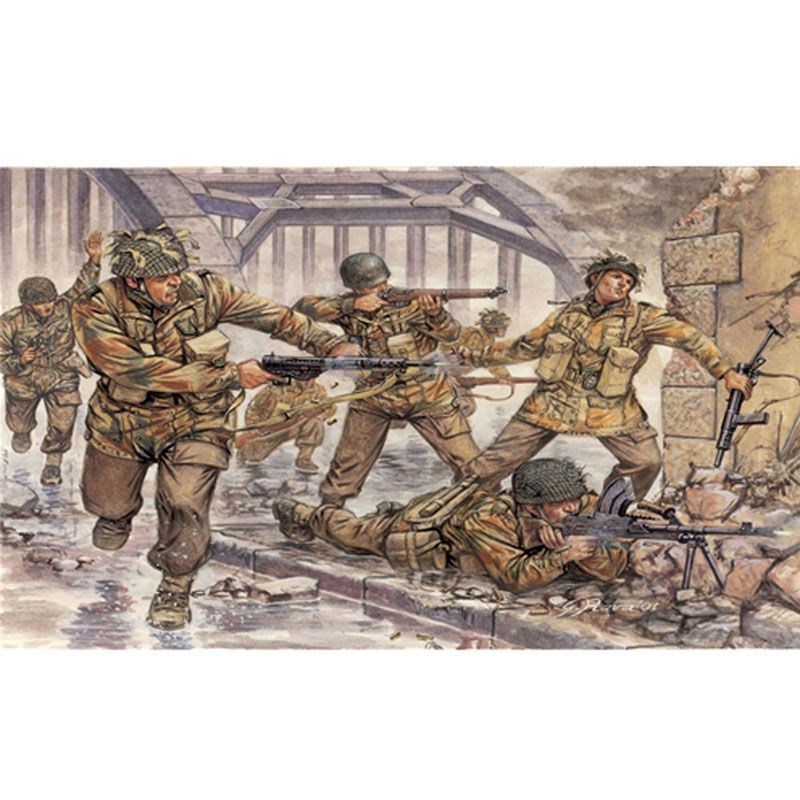 ITALERI 1/72 WWII BRITISH PARATROOPERS