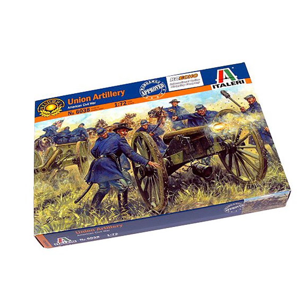ITALERI 1/72 UNION ARTILLERY - AMERICAN CIVIL WAR