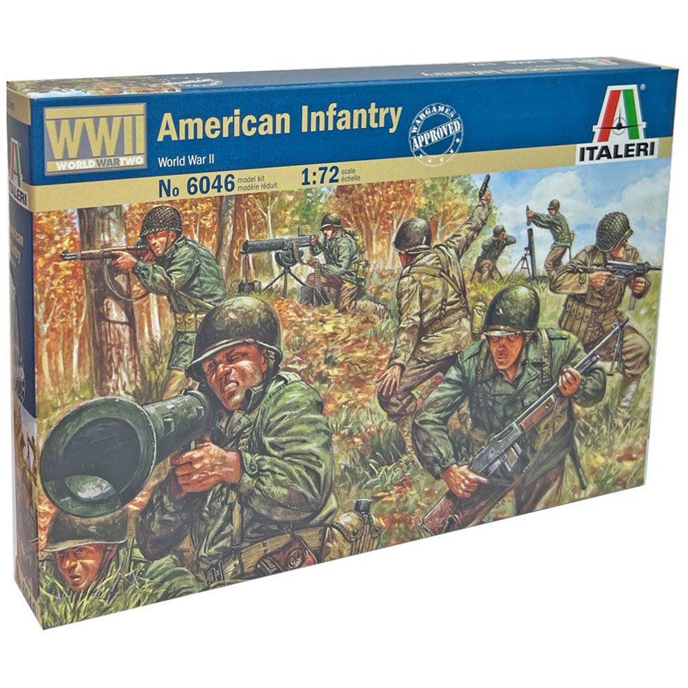 ITALERI 1/72 WWII AMERICAN INFANTRY