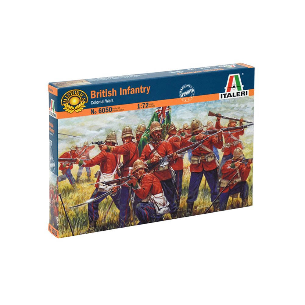 ITALERI 1/72 BRITSH INFANTRY - ZULU WAR