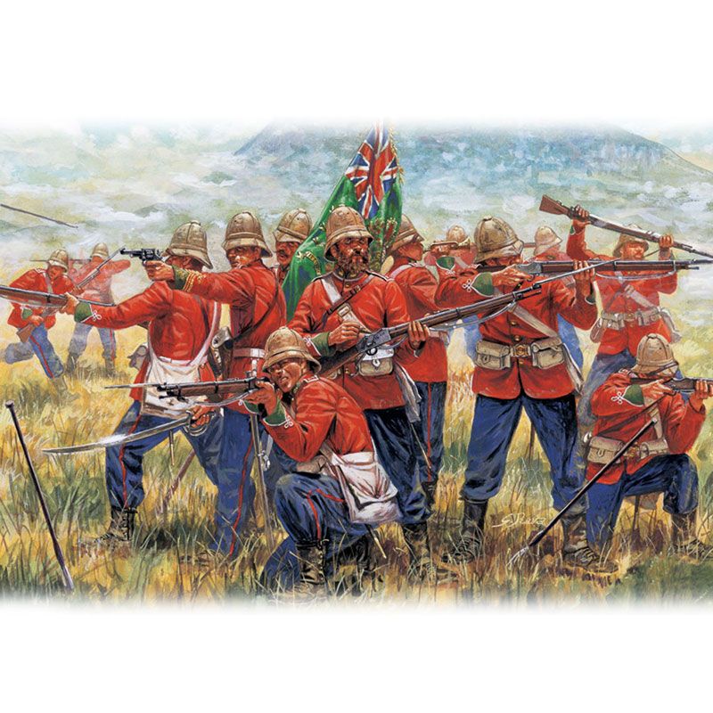 ITALERI 1/72 BRITSH INFANTRY - ZULU WAR