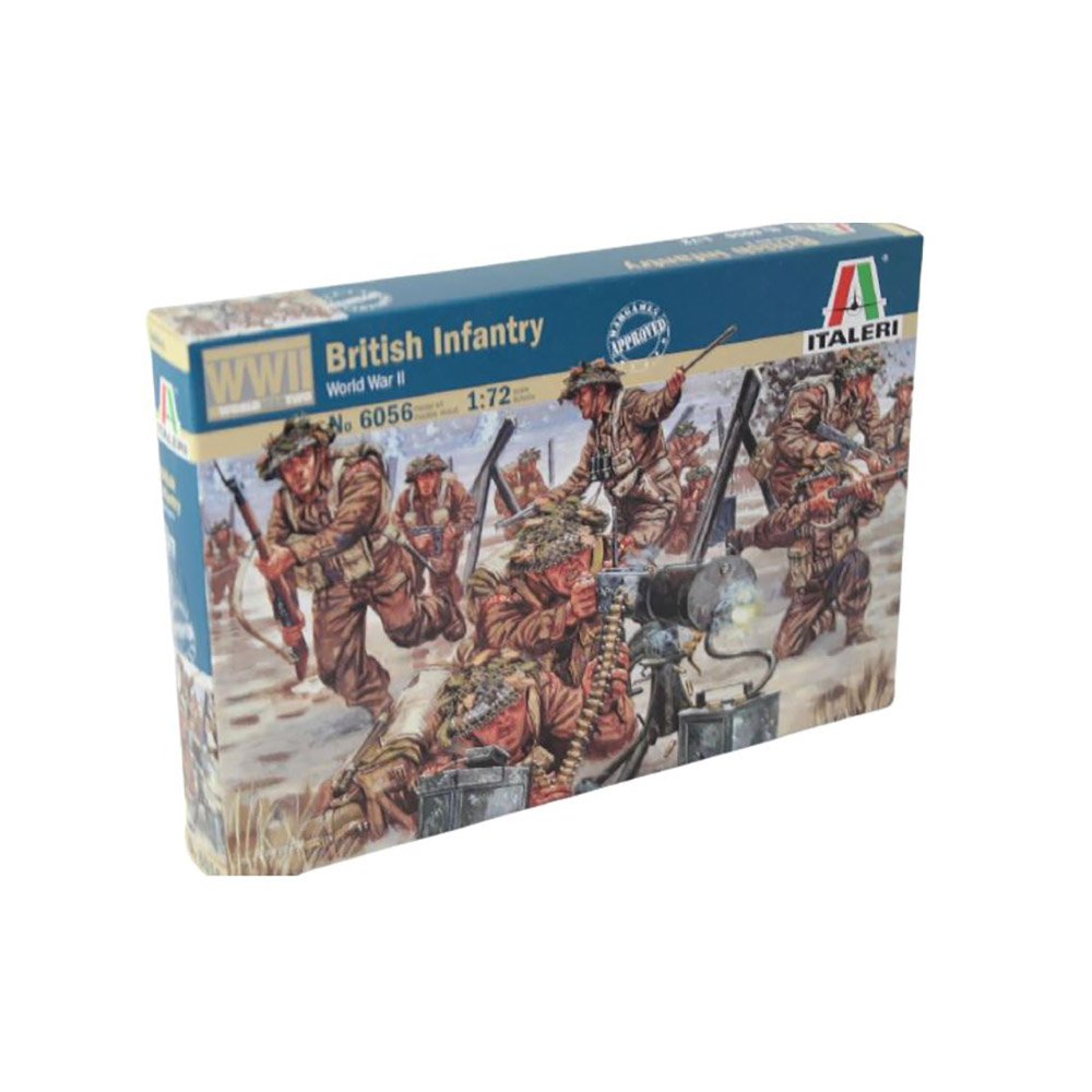ITALERI 1/72 WWII BRITISH INFANTRY