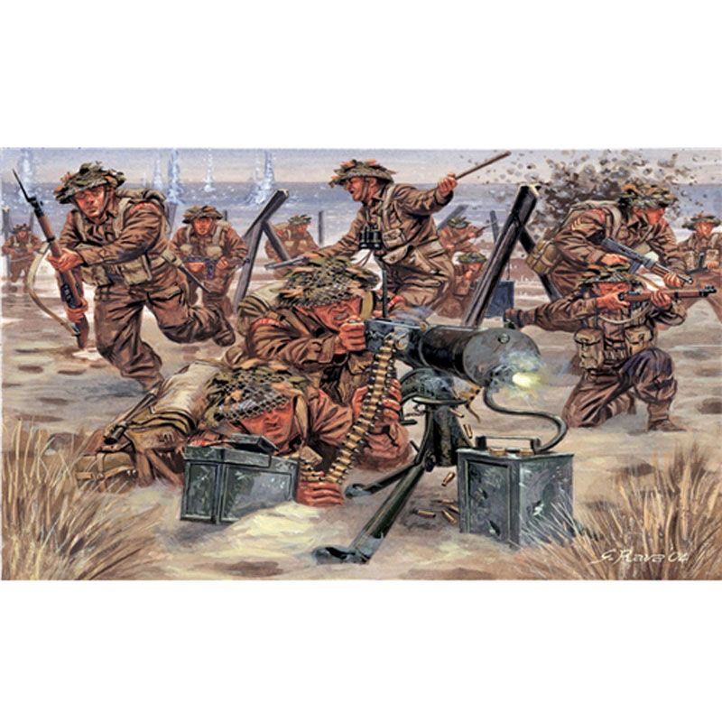 ITALERI 1/72 WWII BRITISH INFANTRY
