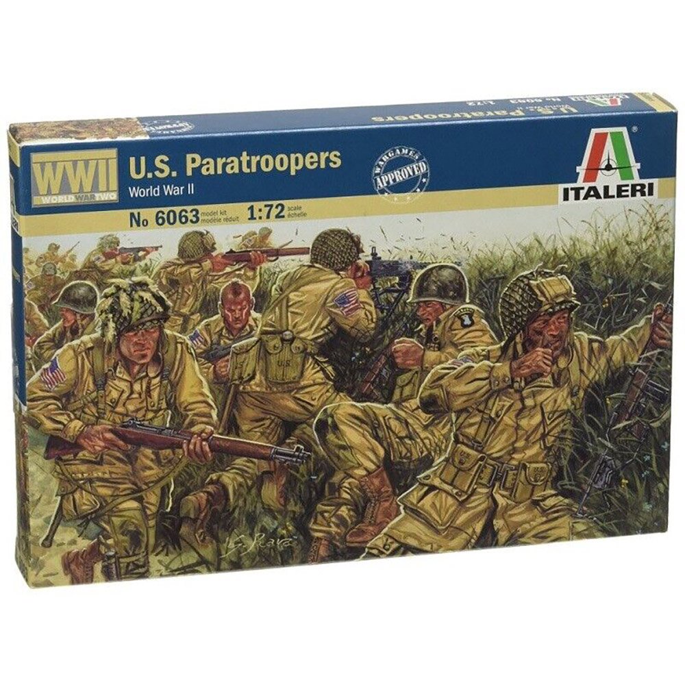 ITALERI 1/72 WWII U.S. PARATROOPERS