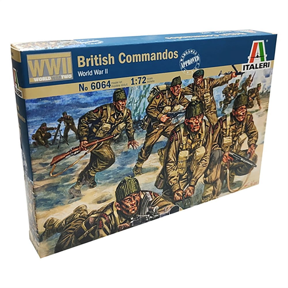 ITALERI 1/72 WWII BRITISH COMMANDOS