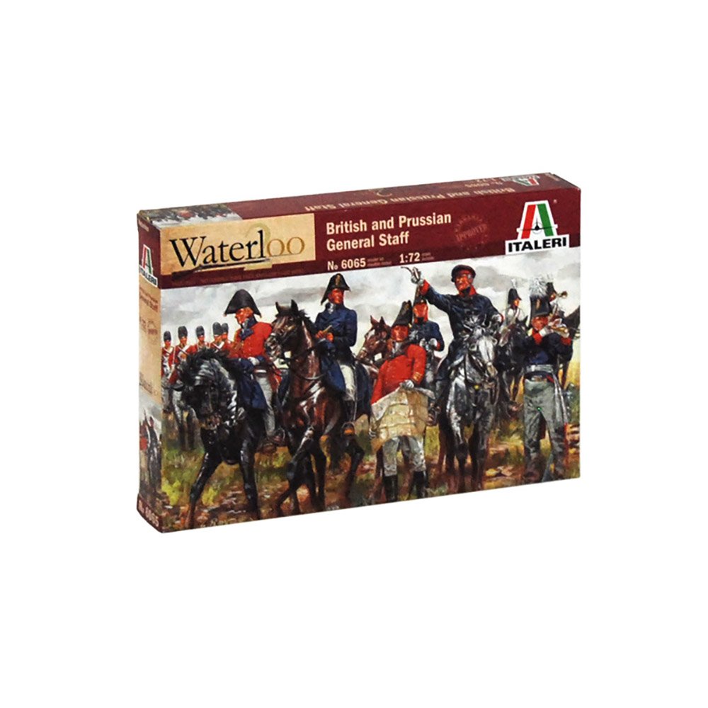 ITALERI 1/72 BRITISH AND PRUSSIAN GENERAL STAFF - NAPOLEONIC WARS