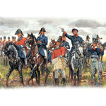 ITALERI 1/72 BRITISH AND PRUSSIAN GENERAL STAFF - NAPOLEONIC WARS