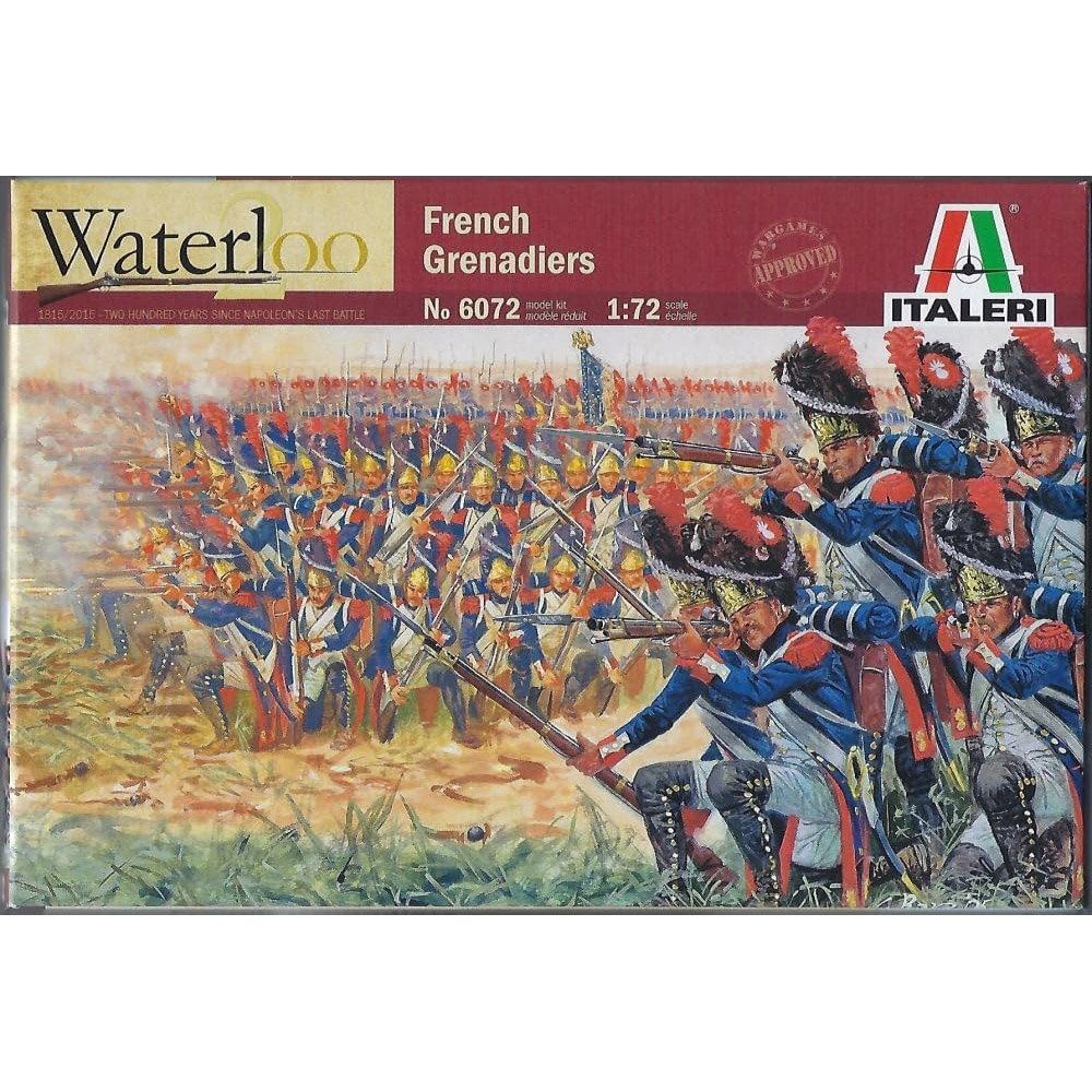 ITALERI 1/72 FRENCH GRENADIERS - NAPOLEONIC WARS