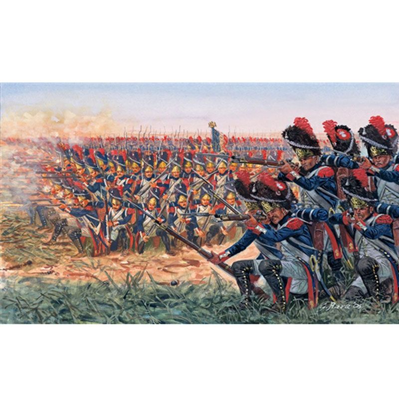 ITALERI 1/72 FRENCH GRENADIERS - NAPOLEONIC WARS